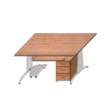 Biurko pod komputer na metalowej podstawie WP1-18/2