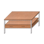 Stolik pod drukarkę - na metalowej podstawie WP1-20