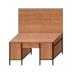 Biurko podoficera na metalowej podstawie WP2-17