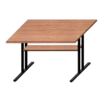 Stół kasynowy podłużny na metalowej podstawie WP2-18