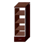 Regał gabinetowy - słupek WP8-36/2